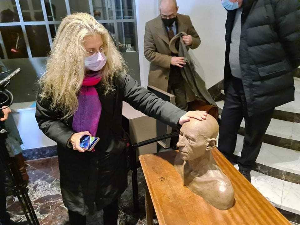 ricostruzione 3d volto di sant ambrogio